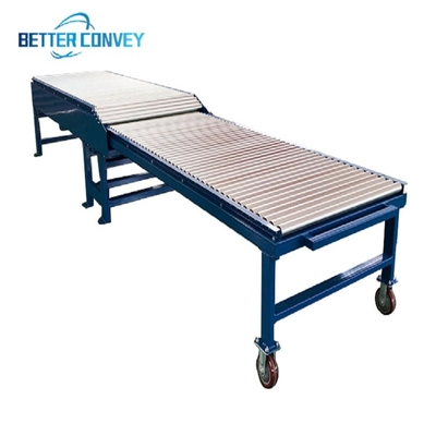 Building Material Stores Factory Supply Gravity Roller Conveyors For Unit Handling Heavy Duty Automatic Belt Conveyor System