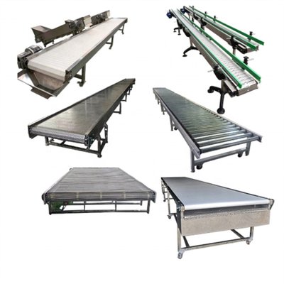 Heavy Duty Factory Oil Processing Customized 201/304 Stainless Steel Wire Mesh Conveyor Mesh Belt Chain Plate Conveyor Food