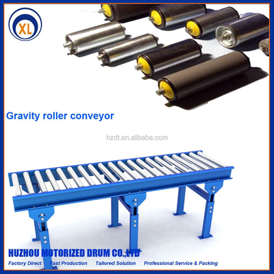 Oil Heavy Duty Gravity Roller Conveyor, Free Straight Roller Conveyor, Manual Roller Conveyor Special Supply