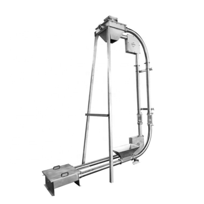 Dust Heavy Duty Cable Drag Corn Kernel Tube Conveyor
