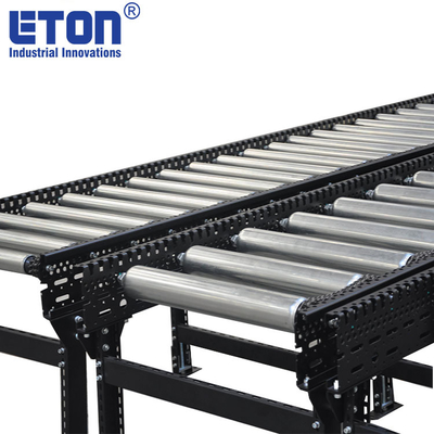 Heat Resistant Steel Roller Conveyor Gravity Roller Free Track For Manual Transport