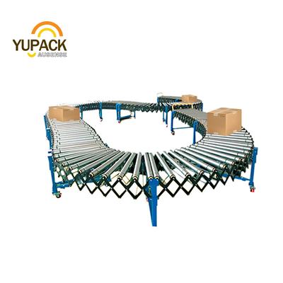 Oil Resistant China Made Powered Gravity Skate Wheel Expandable Conveyor For Sale