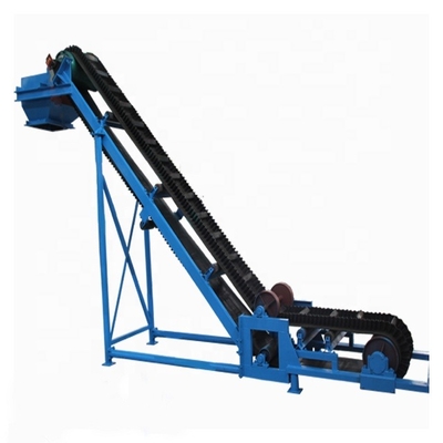Heat Resistant Auger Flight Forming Machine Ghe Sewing Portable Inclined Belt Conveyor