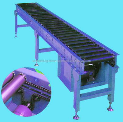 JS KR-S Series Sprocket Chain Drive Single Roller Conveyor with Motor KR-384010S KR-574010S KR-604010S KR-605011S KR-765011S